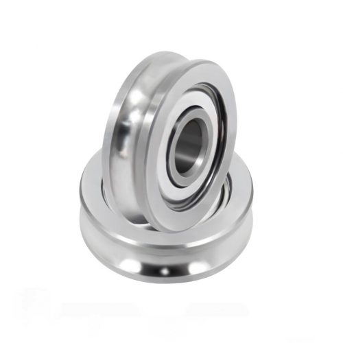 Rodamiento U Groove U604ZZ Rueda Guía Extrusor 4x13x4 mm Polea